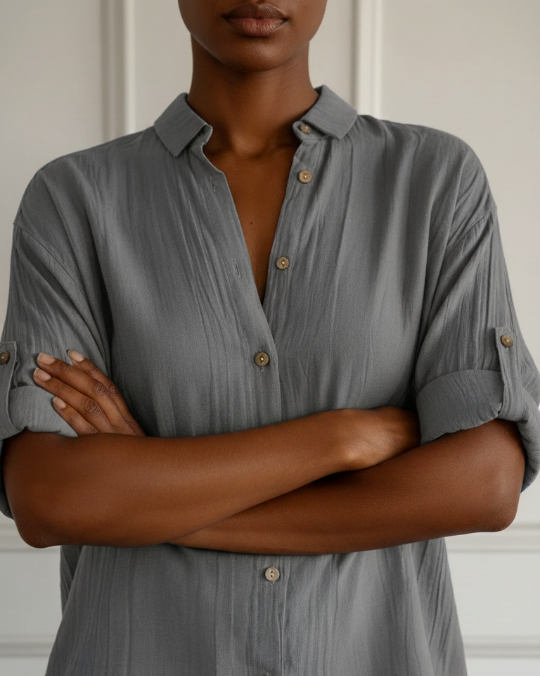 Blusa Holgada para Damas - Corte Suelto