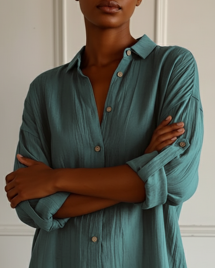 Blusa Holgada para Damas - Corte Suelto