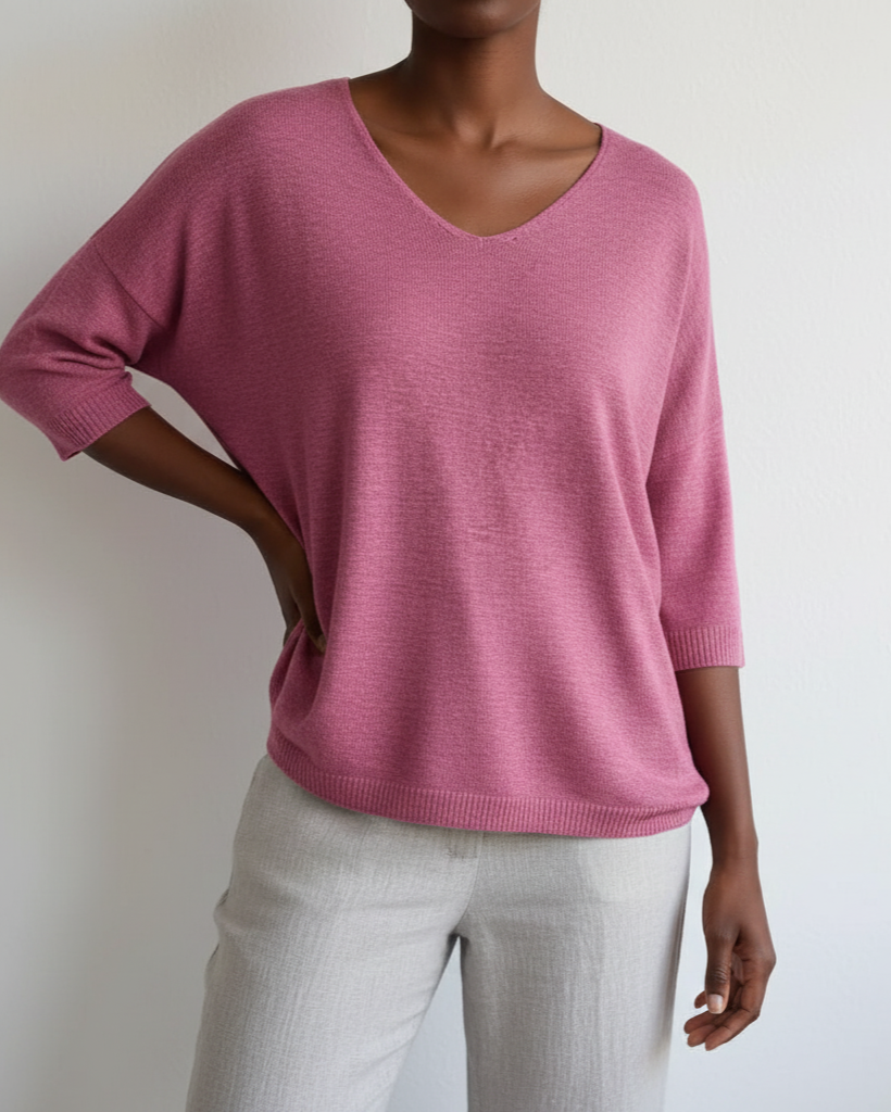 Top Suelto para Damas - Minimalista y Caída Suave