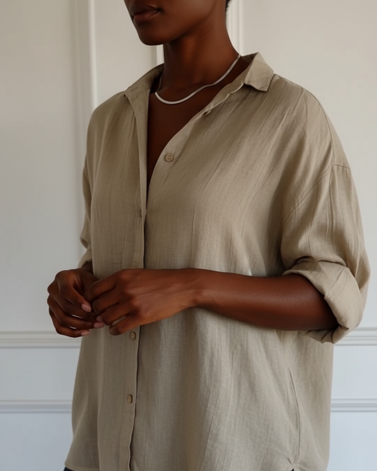 Blusa Holgada para Damas - Corte Suelto