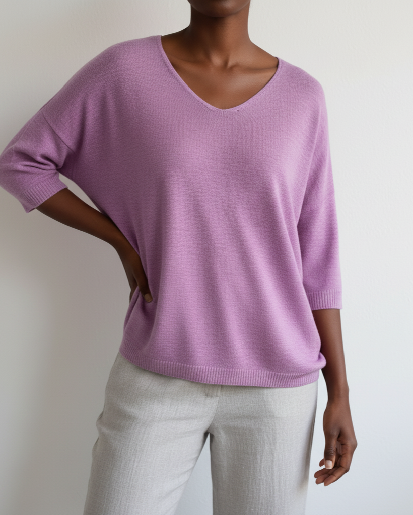Top Suelto para Damas - Minimalista y Caída Suave