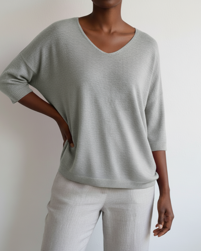 Top Suelto para Damas - Minimalista y Caída Suave