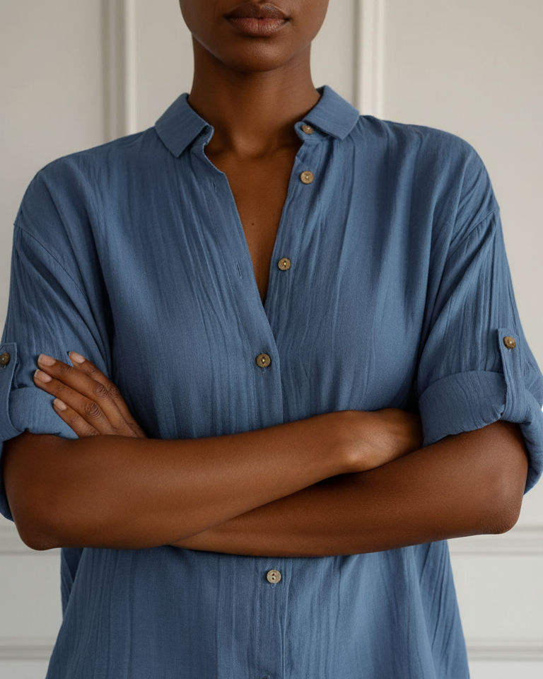 Blusa Holgada para Damas - Corte Suelto