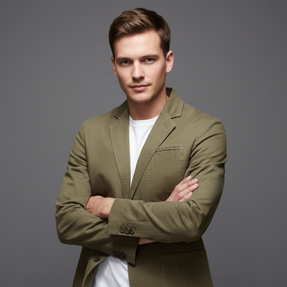 Blazer Hombre Casual Ligero | Estilo Refinado y Versátil