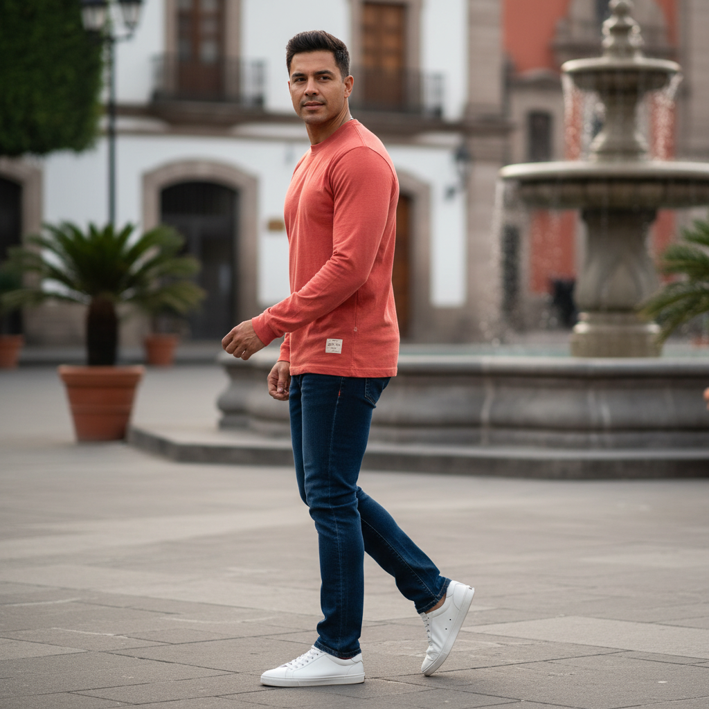 Camisa Blanca Mujer | Camisa de Algodón Orgánico Manga Larga