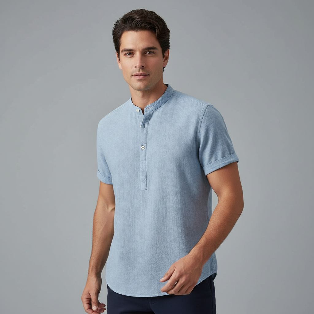 Camisa Blanca Mujer Capri Lino | Camisa Ligera y Transpirable