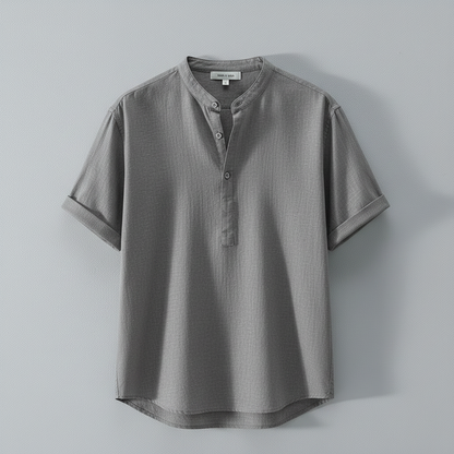 Camisa Blanca Mujer Capri Lino | Camisa Ligera y Transpirable