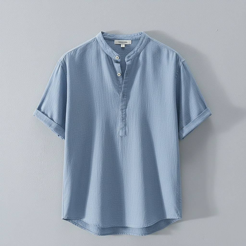 Camisa Blanca Mujer Capri Lino | Camisa Ligera y Transpirable