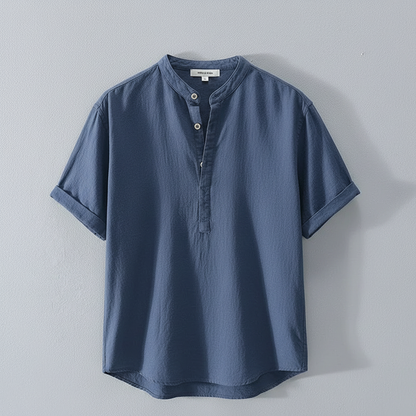 Camisa Blanca Mujer Capri Lino | Camisa Ligera y Transpirable