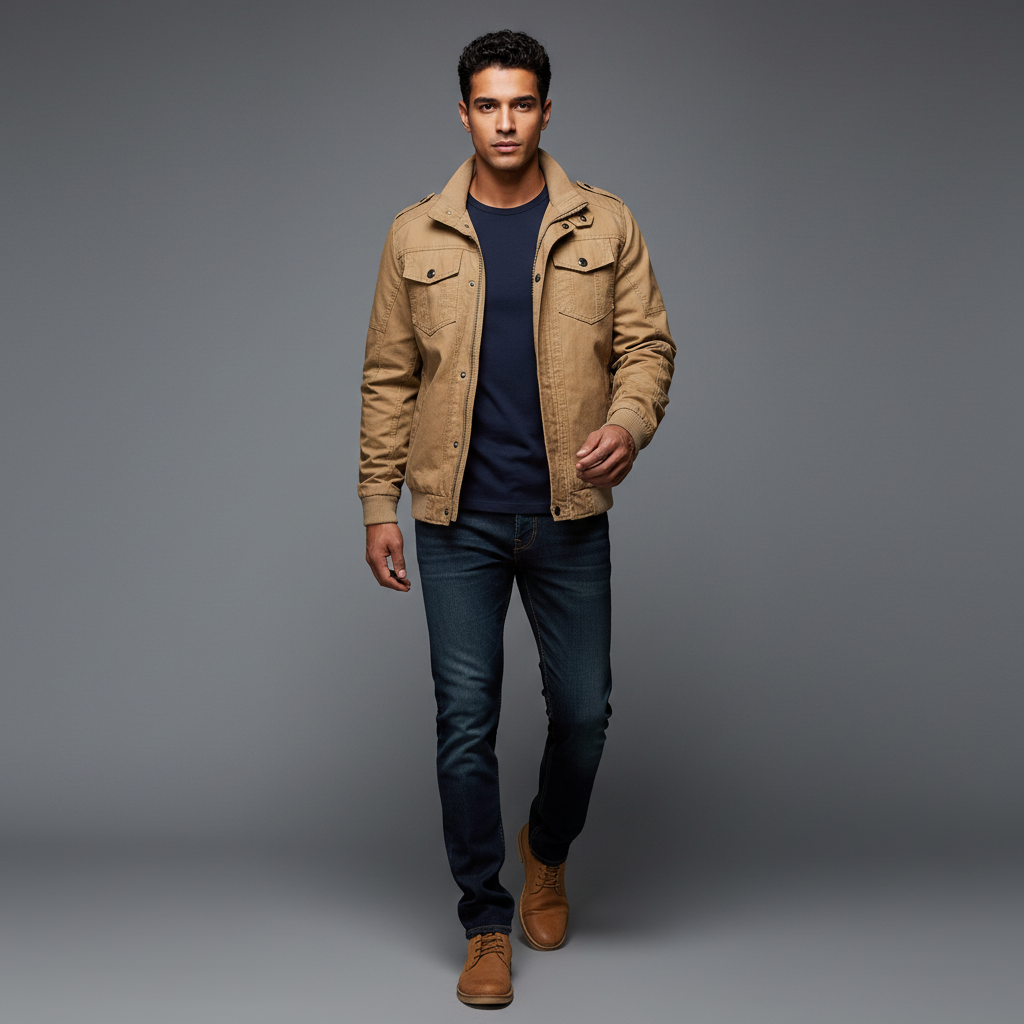 Chaqueta para Hombre Bartjeans | Estilo y Comodidad