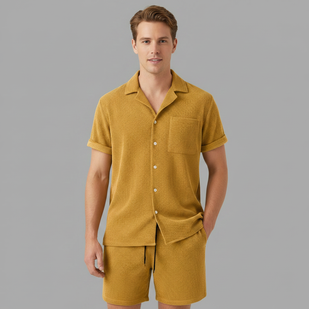 Conjunto Verano Hombre Elegante y Deportivo | Conjunto de Dos Piezas