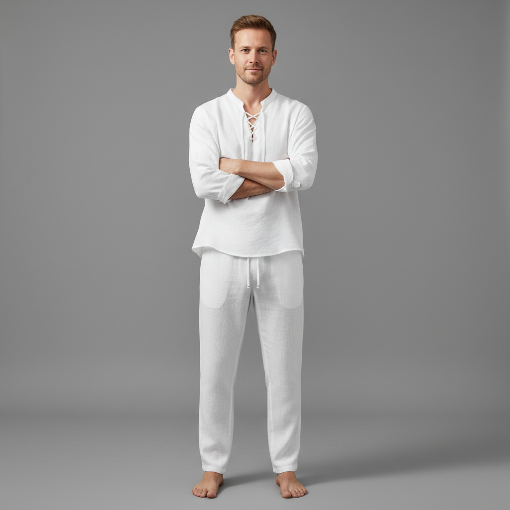 Conjunto de Lino Milo | Ropa de Verano para Hombre