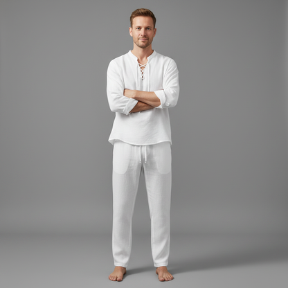 Conjunto de Lino Milo | Ropa de Verano para Hombre