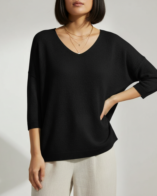 Top Suelto para Damas - Minimalista y Caída Suave