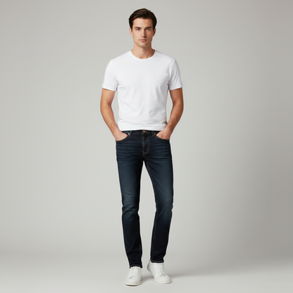 Jeans Hombre Comfy | Pantalones Vaqueros Corte Recto