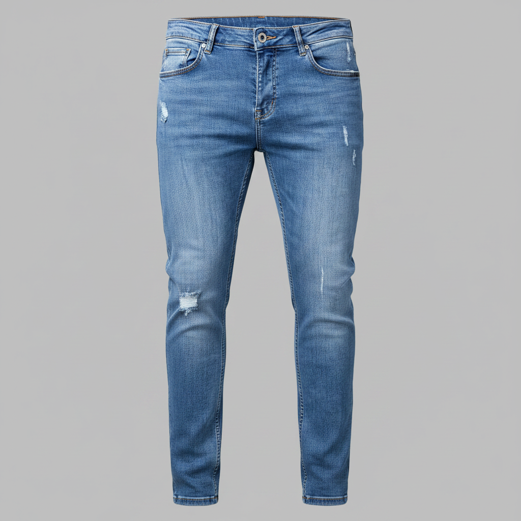 Vaqueros Liam | Jeans Mujer Entallados con Diseño Rasgado