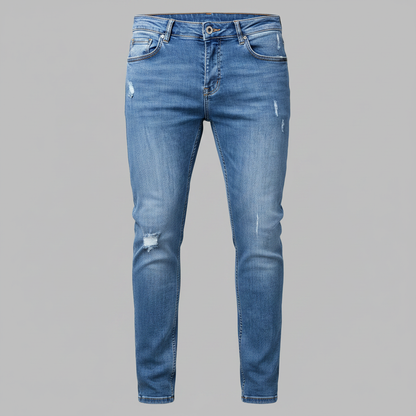 Vaqueros Liam | Jeans Mujer Entallados con Diseño Rasgado