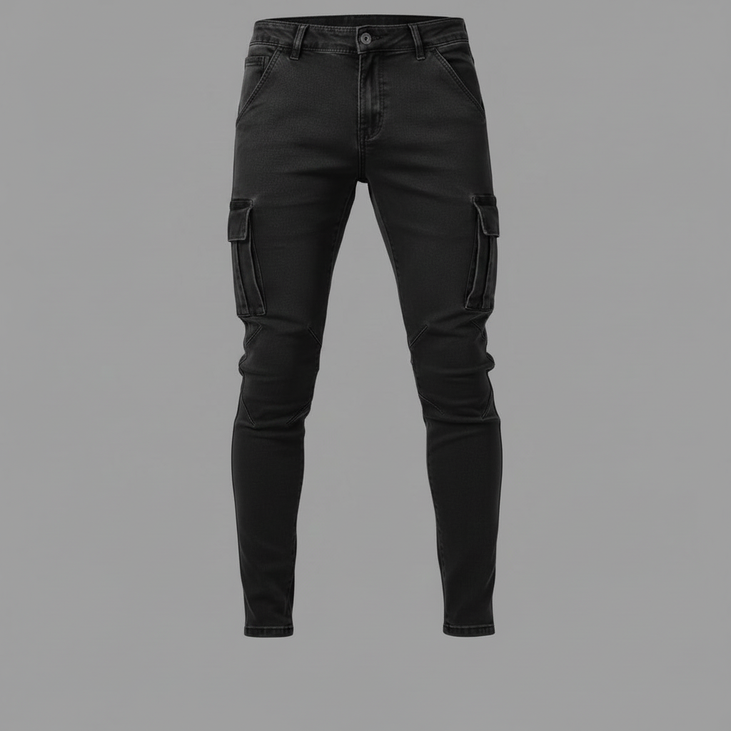 Pantalones Cargo Hombre Multibolsillos | Jeans Versátiles
