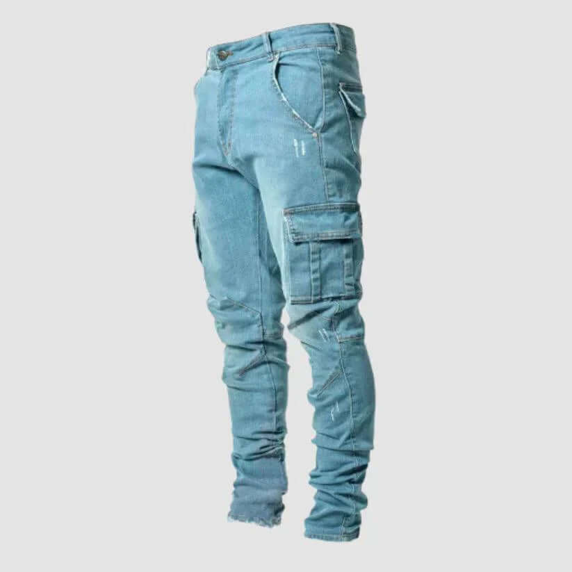 Pantalones Cargo Ajustados | Pantalones Cargo Hombre