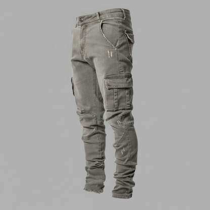 Pantalones Cargo Ajustados | Pantalones Cargo Hombre