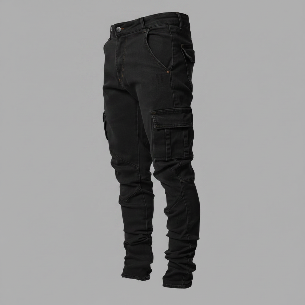 Pantalones Cargo Ajustados | Pantalones Cargo Hombre