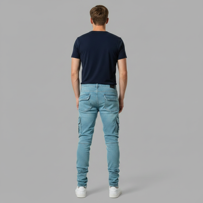 Pantalones Cargo Ajustados | Pantalones Cargo Hombre