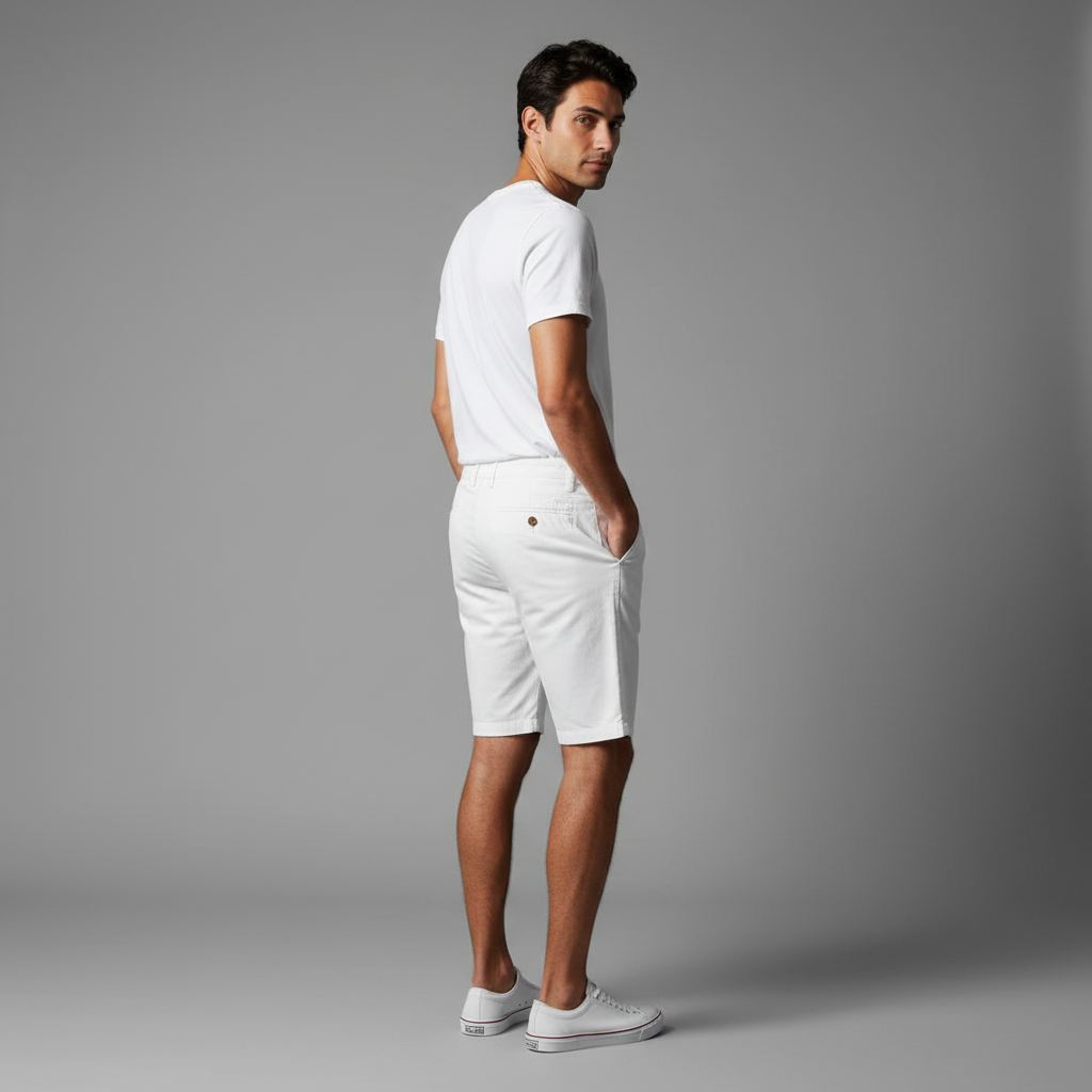 Pantalón Corto Lino Hombre | Shorts Verano Transpirables