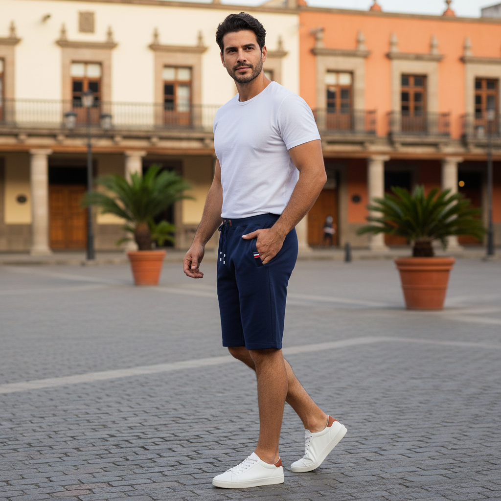 Pantalón Deportivo Corto Hombre | Casual y Cómodo