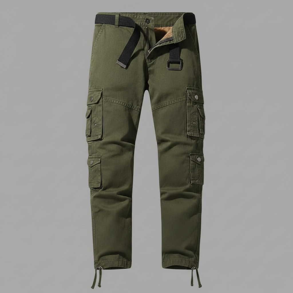 Pantalones Cargo Hombre Con Puños Ajustables | Ropa Casual