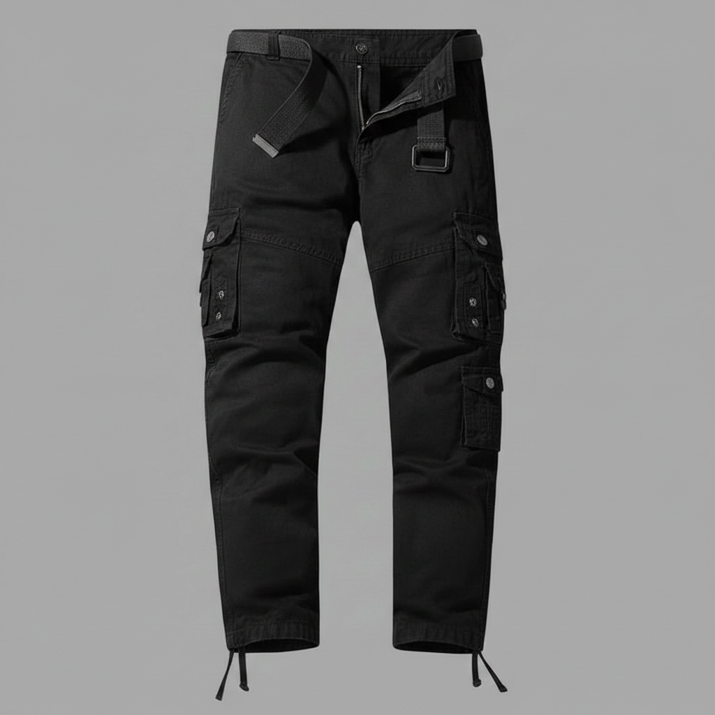 Pantalones Cargo Hombre Con Puños Ajustables | Ropa Casual