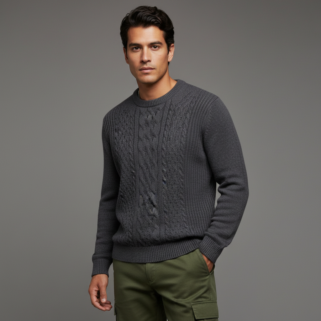 Pantalones Cargo Azul | Pantalón Cargo Hombre Ajuste Relajado