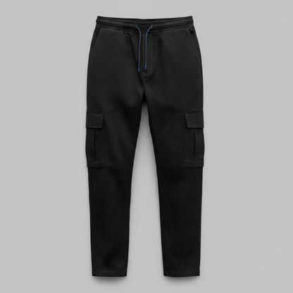 Pantalones Cargo Azul | Pantalón Cargo Hombre Ajuste Relajado