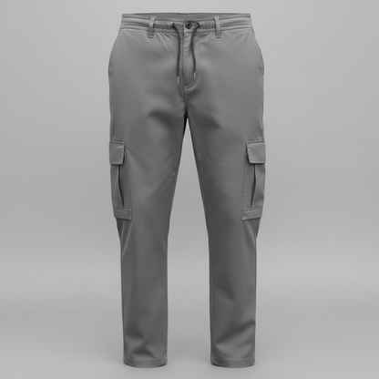 Pantalones Cargo Azul | Pantalón Cargo Hombre Ajuste Relajado