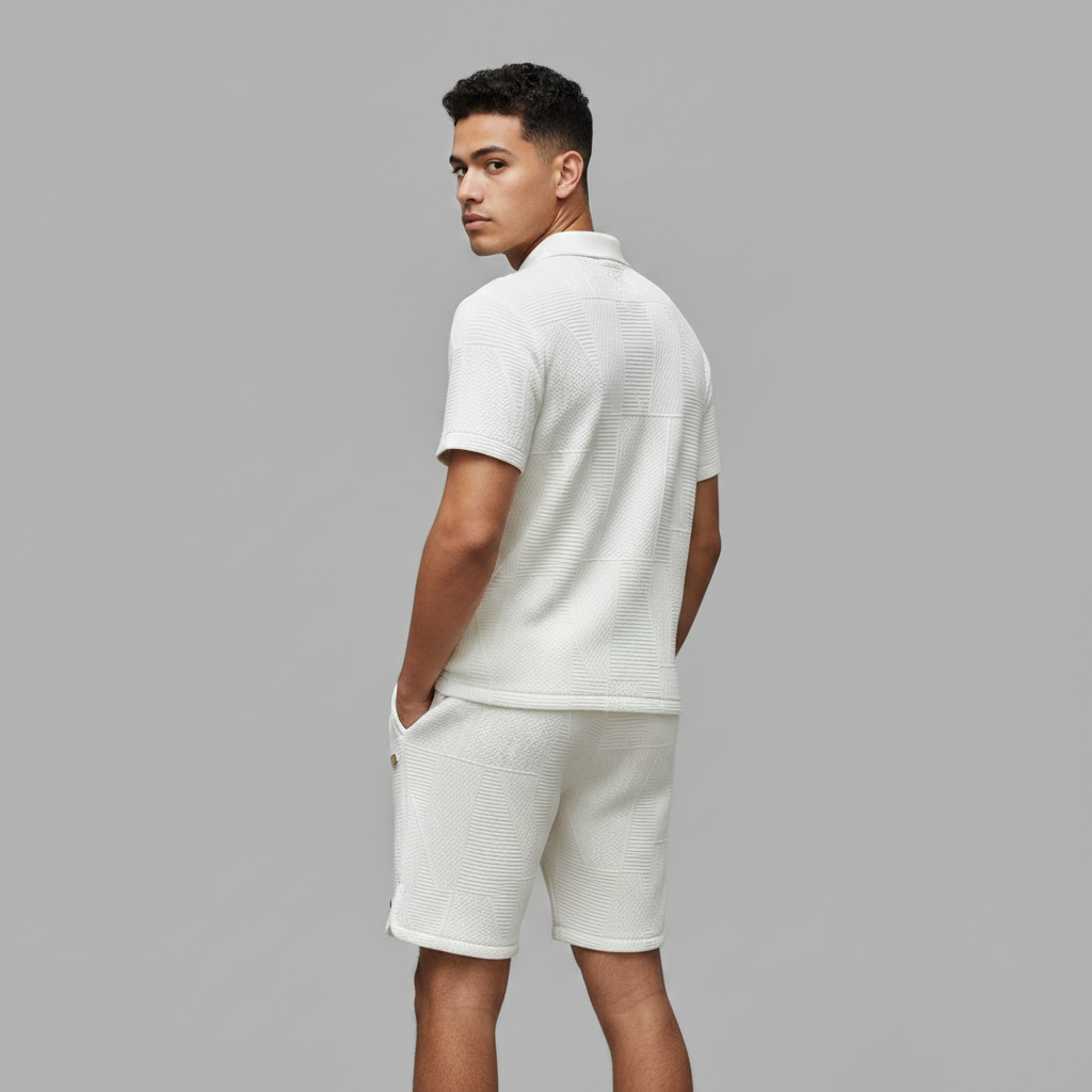 Pantalones Cortos Hombre Poliéster | Shorts Casuales Comodos