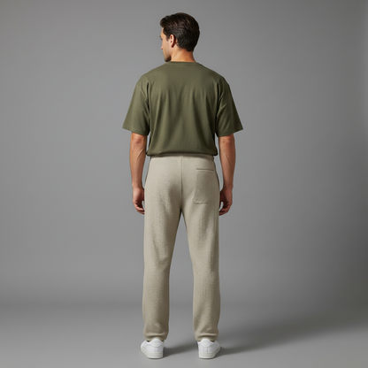 Pantalones Jogger Hombre Gofre Cintura Elástica | Ropa Casual