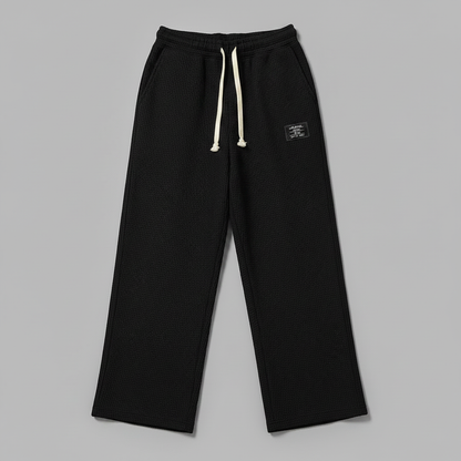 Pantalones Jogger Hombre Gofre Cintura Elástica | Ropa Casual