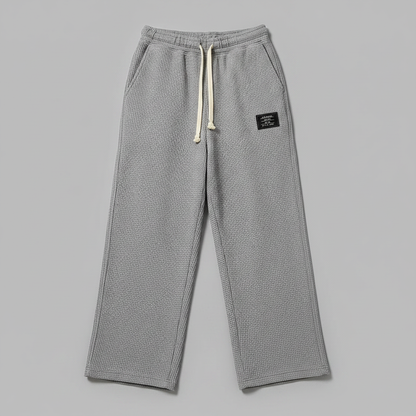 Pantalones Jogger Hombre Gofre Cintura Elástica | Ropa Casual