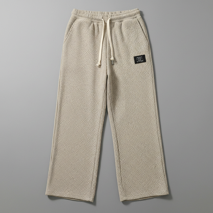 Pantalones Jogger Hombre Gofre Cintura Elástica | Ropa Casual