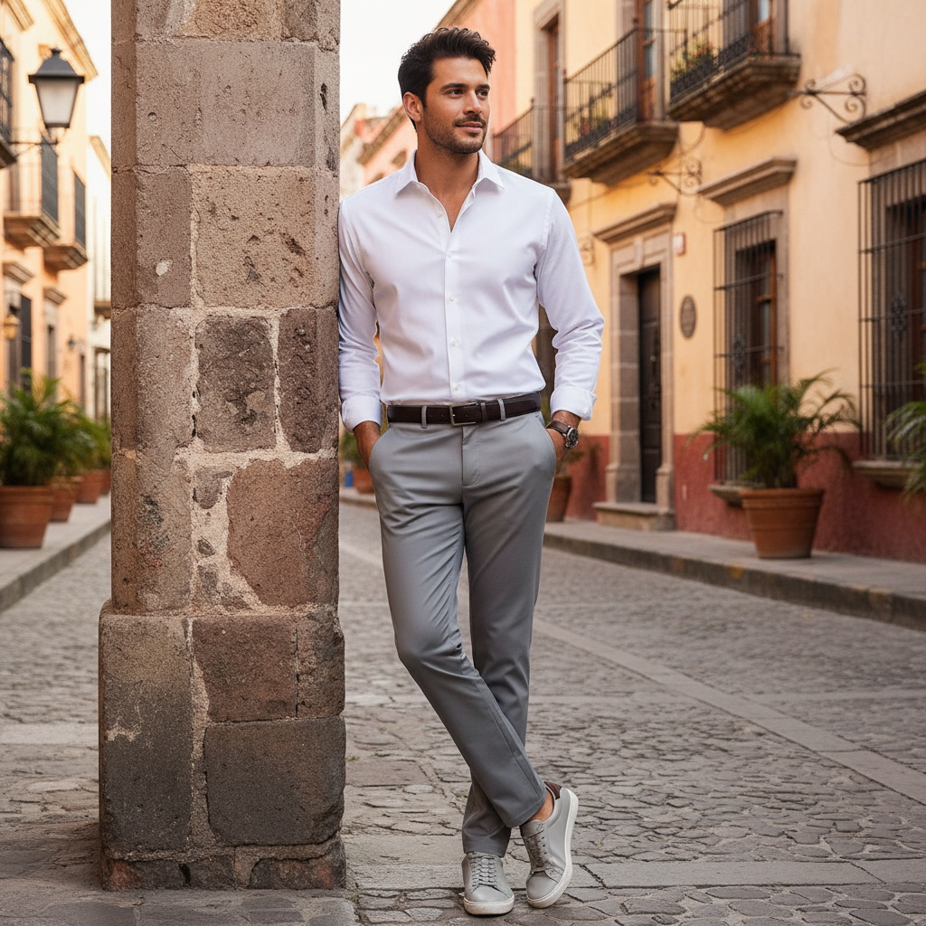 Pantalones de Vestir Theodore Willow | Pierna Recta Mujer