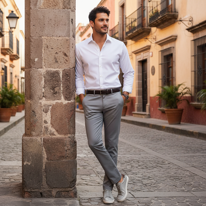 Pantalones de Vestir Theodore Willow | Pierna Recta Mujer