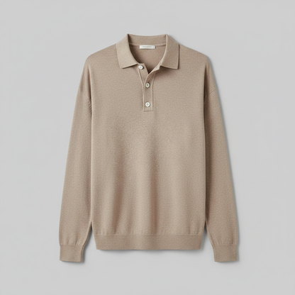 Polo Clásico Manga Larga Hombre | Camisa Casual Versátil