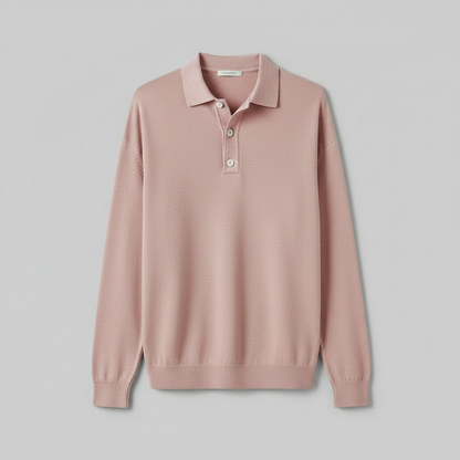 Polo Clásico Manga Larga Hombre | Camisa Casual Versátil