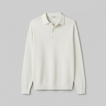 Polo Clásico Manga Larga Hombre | Camisa Casual Versátil