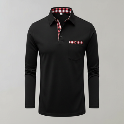 Polo Manga Larga Hombre Clásico | Polos Hombre Elegantes