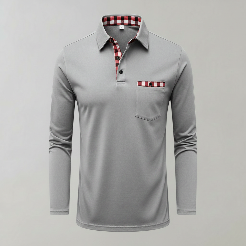 Polo Manga Larga Hombre Clásico | Polos Hombre Elegantes