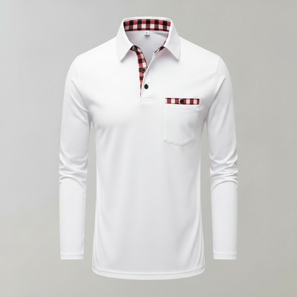 Polo Manga Larga Hombre Clásico | Polos Hombre Elegantes