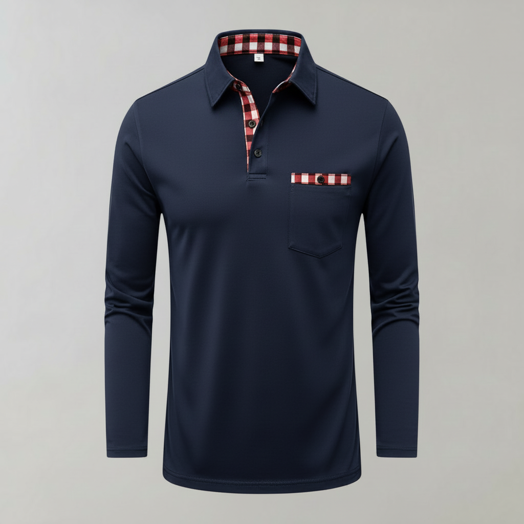 Polo Manga Larga Hombre Clásico | Polos Hombre Elegantes