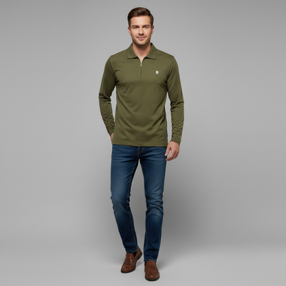 Polo Manga Larga Hombre | Diseño Moderno y Versátil