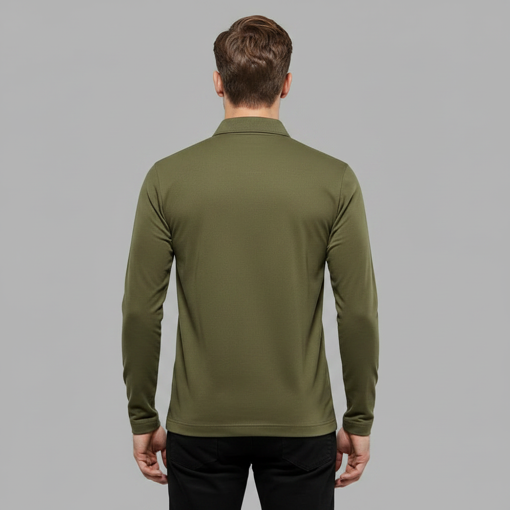 Polo Manga Larga Hombre | Diseño Moderno y Versátil