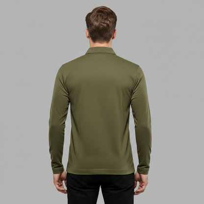 Polo Manga Larga Hombre | Diseño Moderno y Versátil